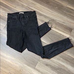Madewell 9” high rise skinny size 27 - flawed